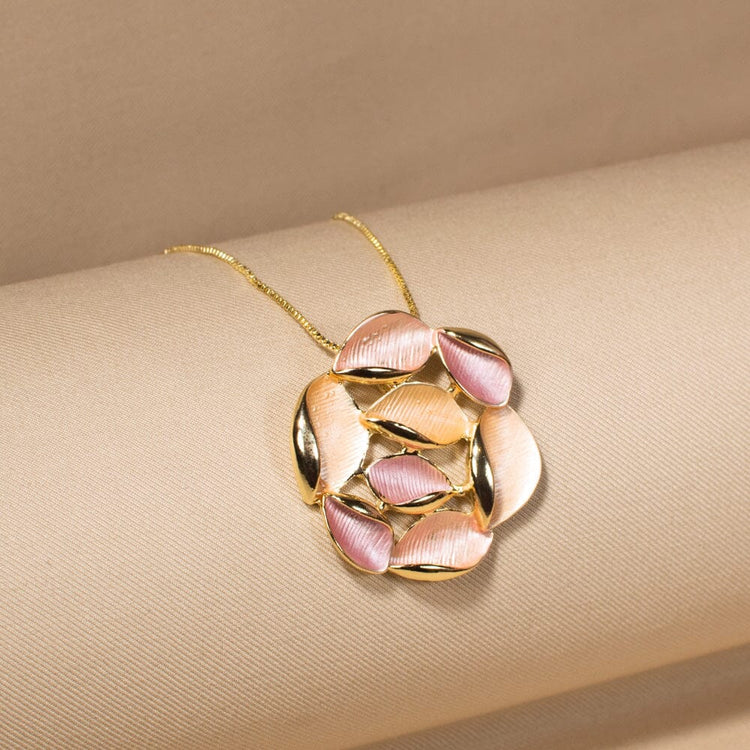 Peony Blush Pendant Set