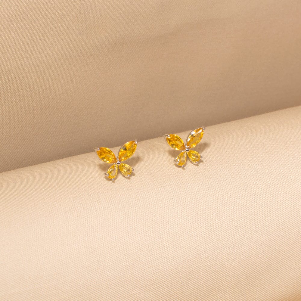 Petal Pendant Set-Yellow-Minima Collection