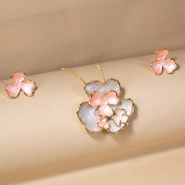 Petals of Paradise Pendant Set