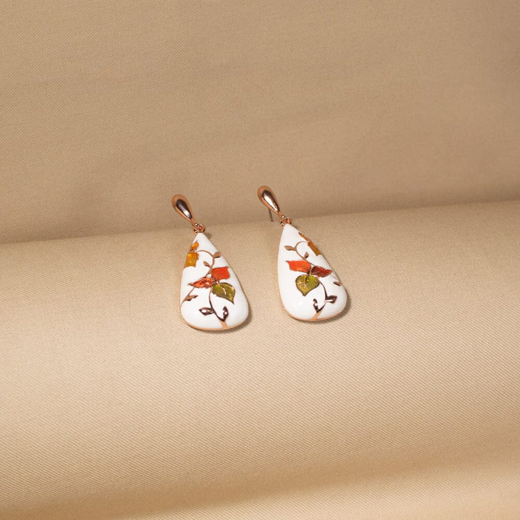 Phulkari Enamel Danglers