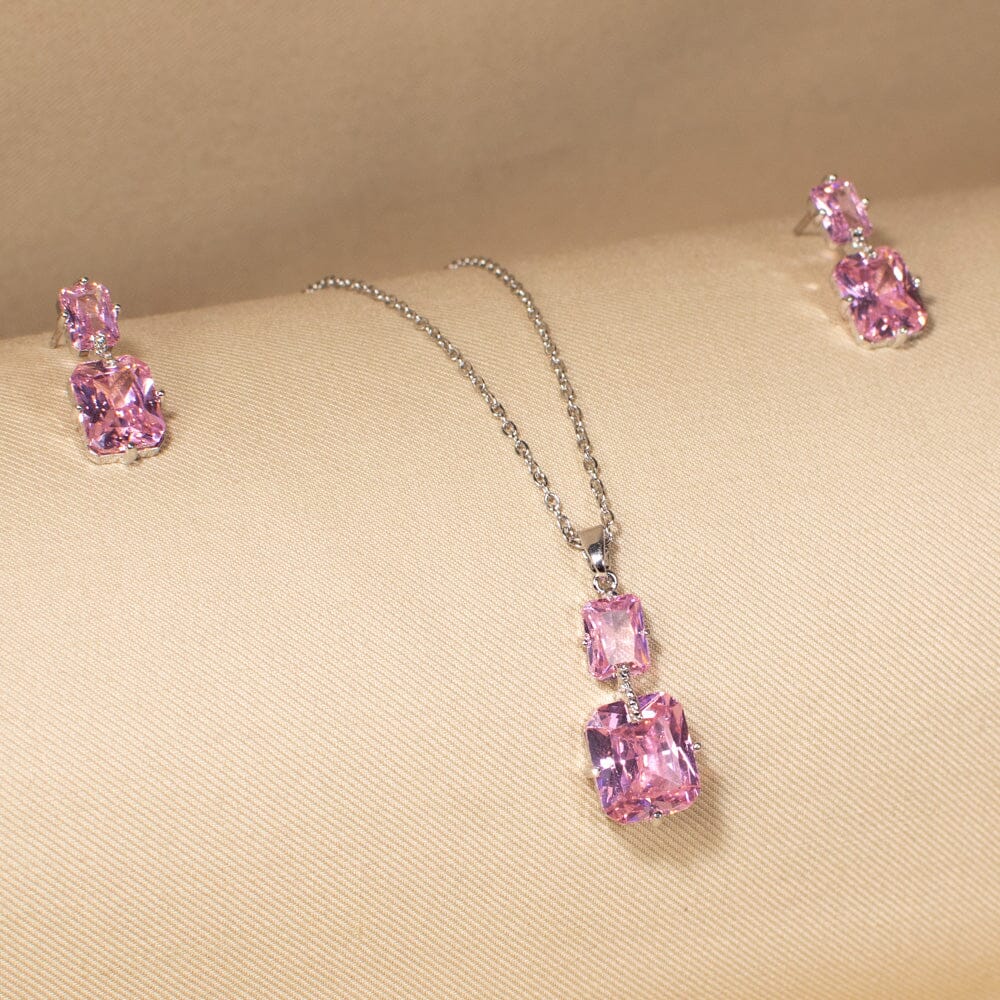 Pink Love Pendant Set - Minima Collection