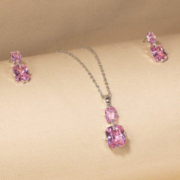 Pink Love Pendant Set - Minima Collection