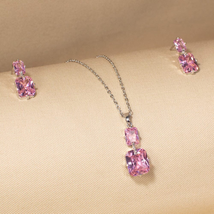 Pink Love Pendant Set - Minima Collection