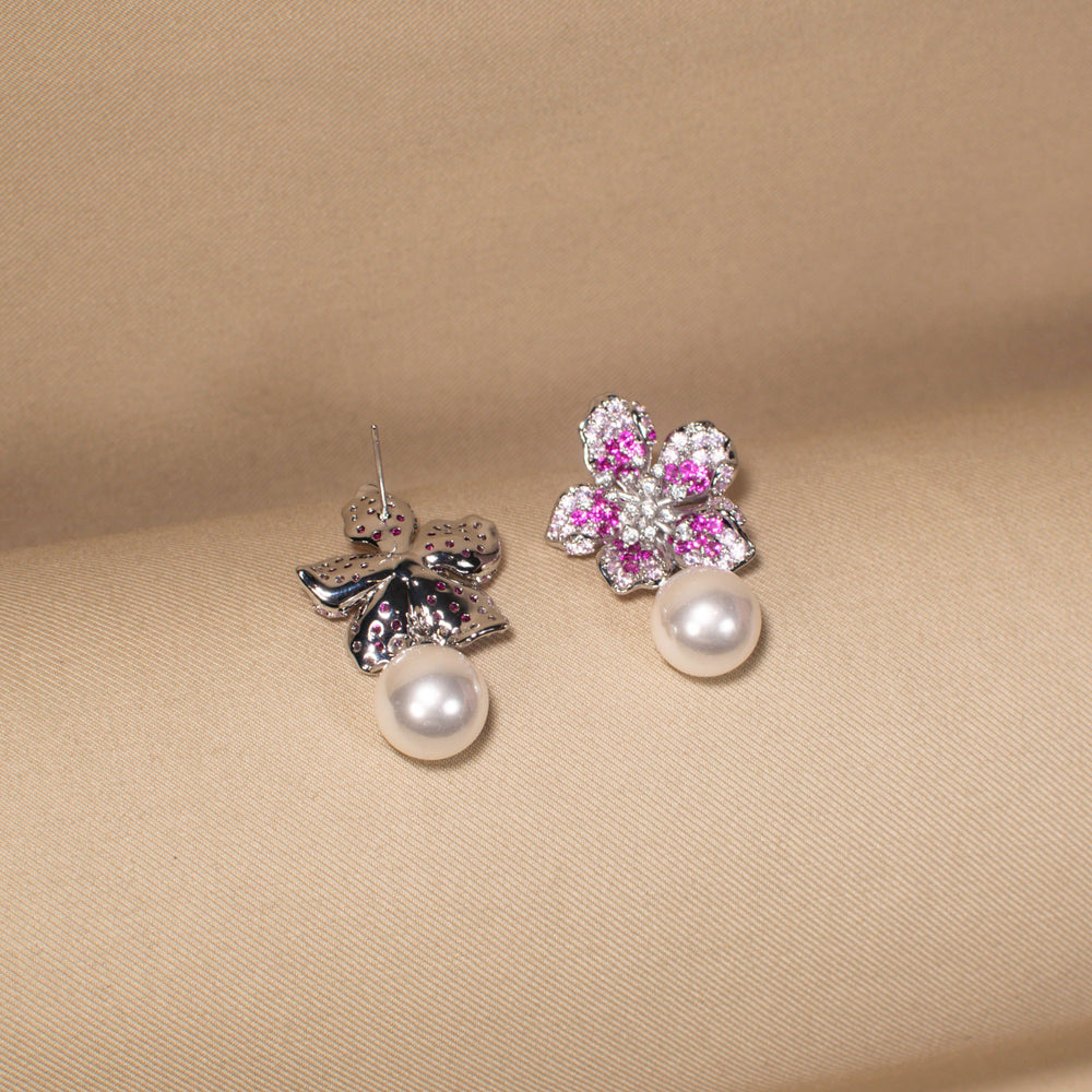 Pink Orchid Pearl Drops
