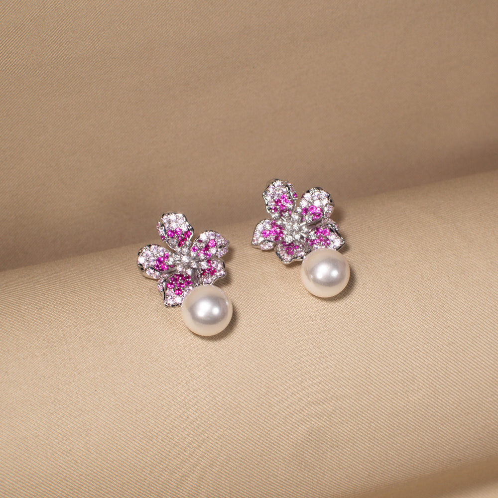 Pink Orchid Pearl Drops