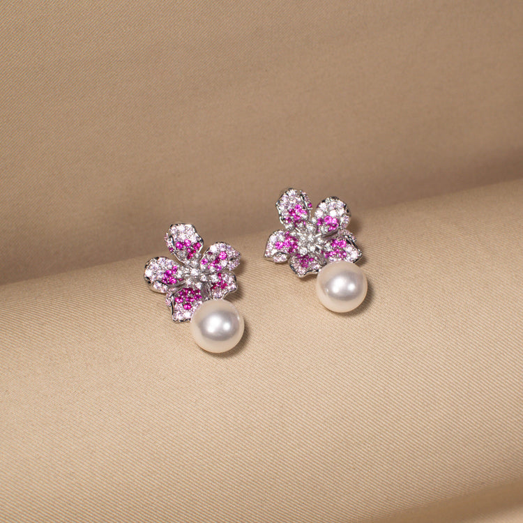 Pink Orchid Pearl Drops