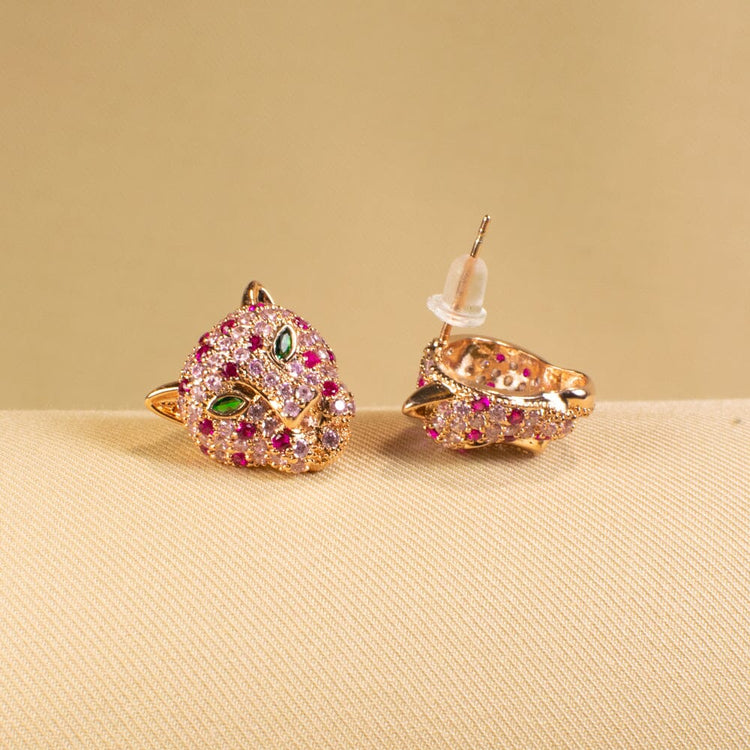 Pink Panther Studs