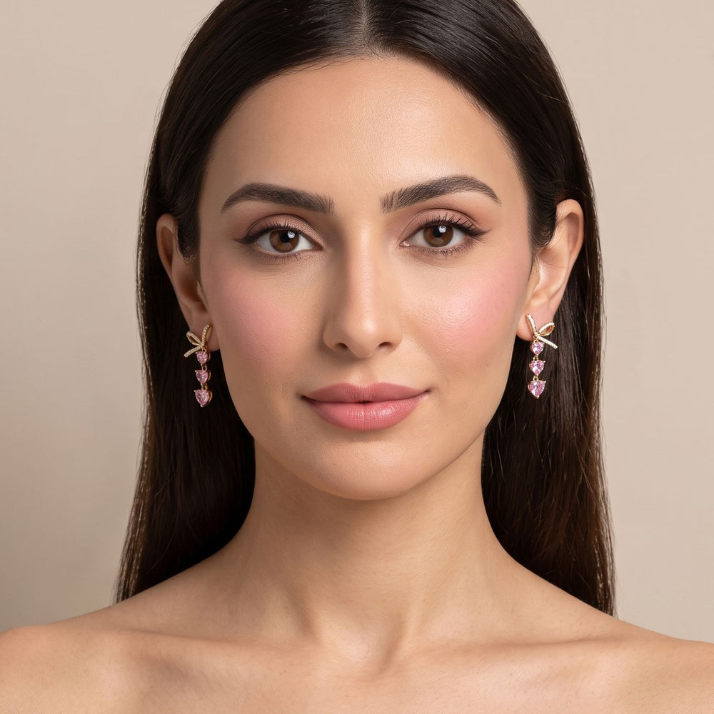 Pink Promise Bow Drops