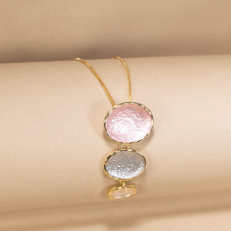 Pink Satin Horizon Set