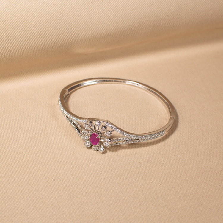 Pink Sunburst Bangle