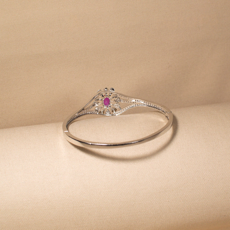 Pink Sunburst Bangle