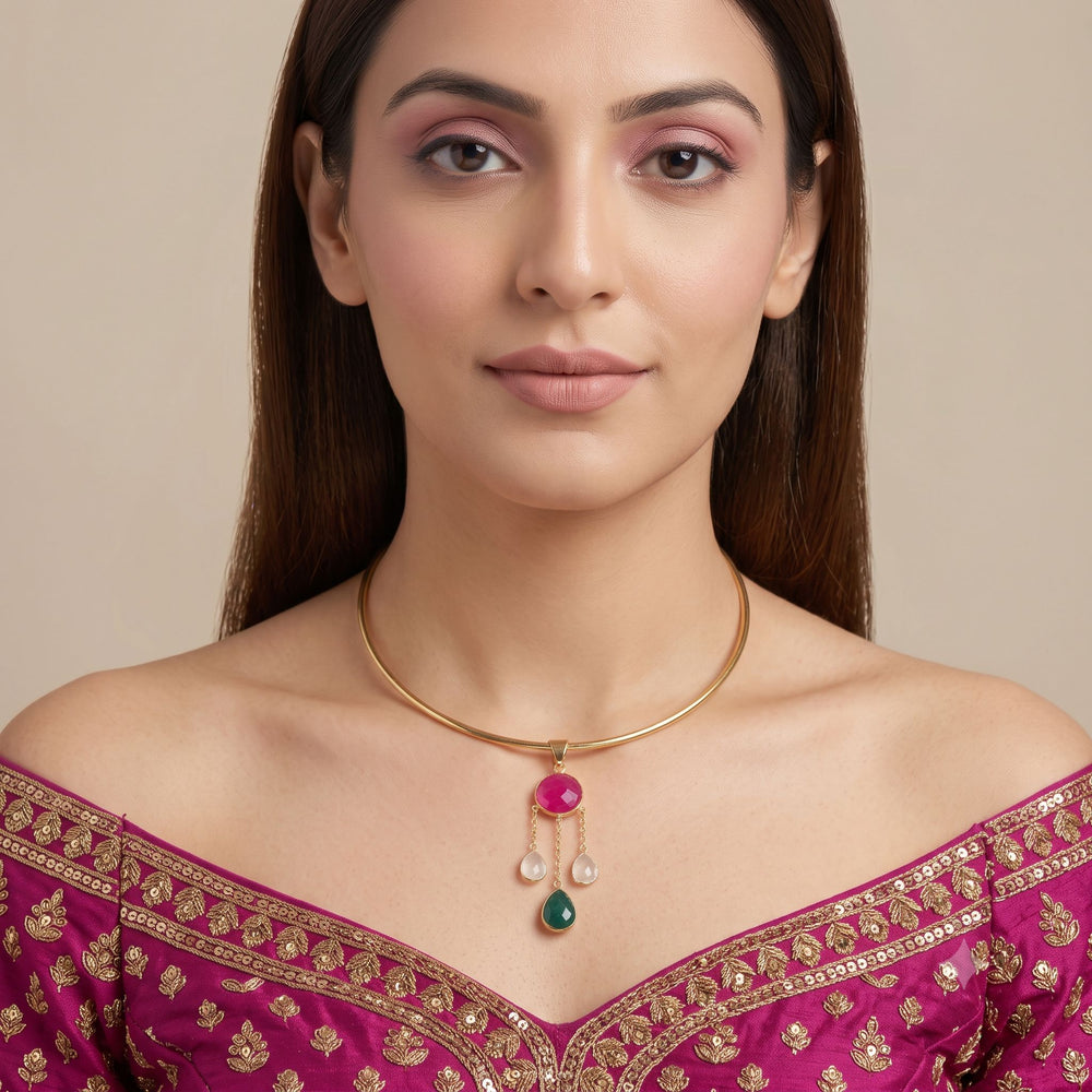 Pink Tide Necklace