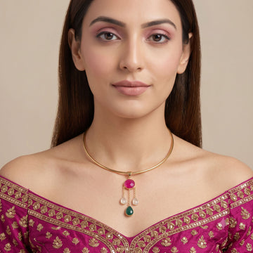 Pink Tide Necklace
