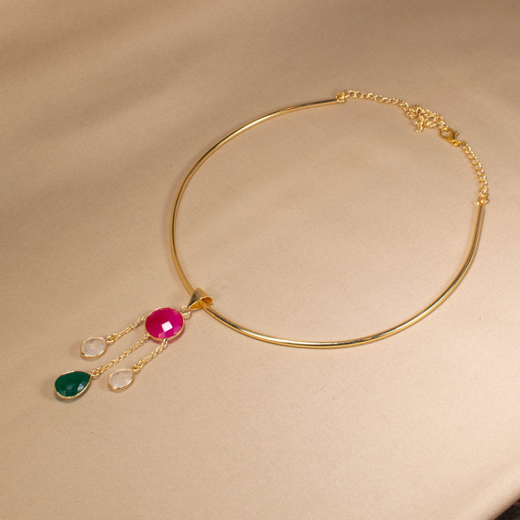 Pink Tide Necklace