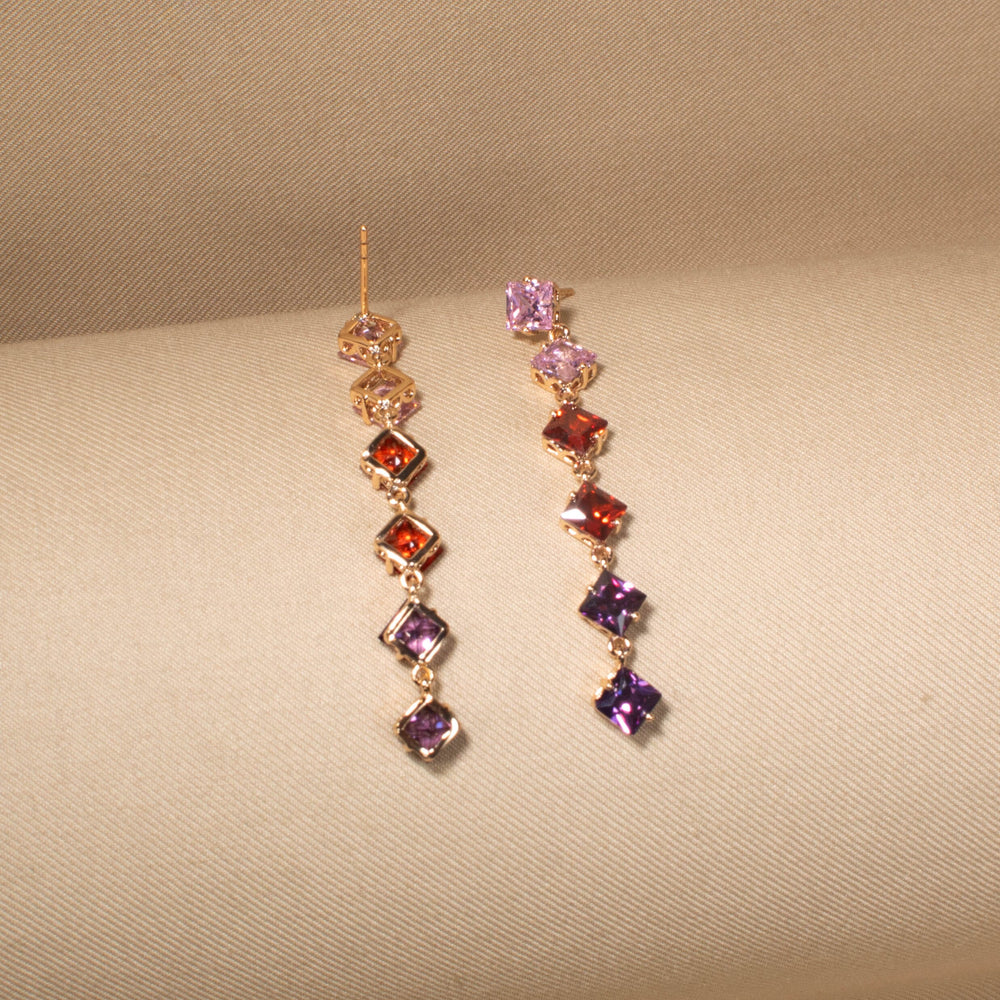 Plum Parade Earrings