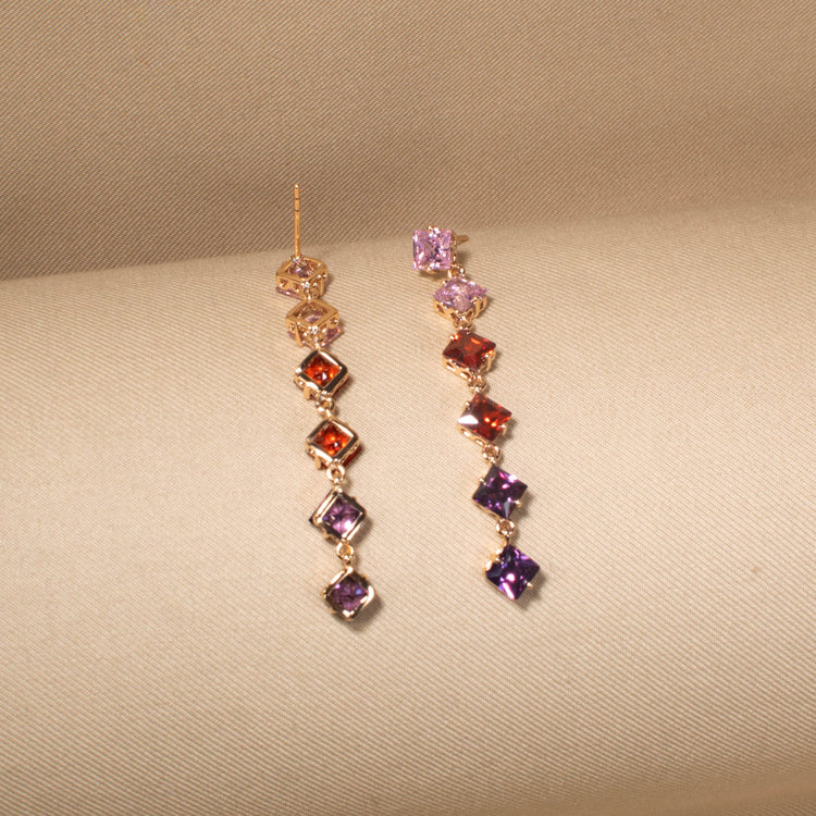 Plum Parade Earrings