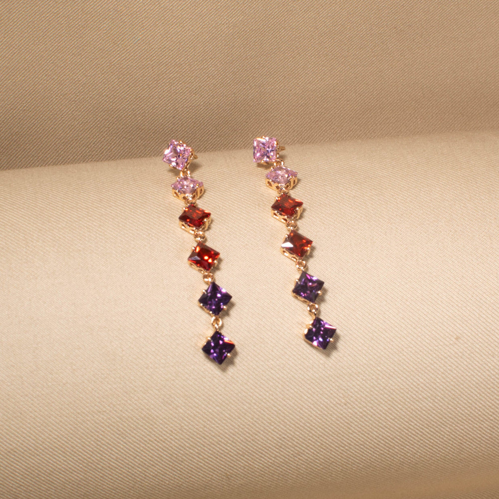Plum Parade Earrings