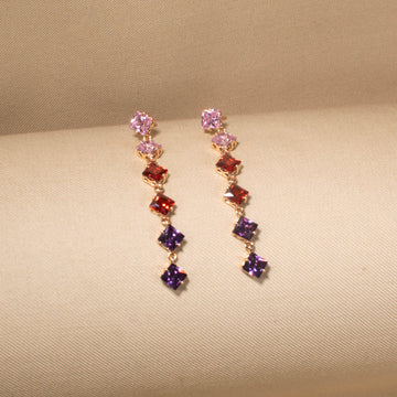 Plum Parade Earrings
