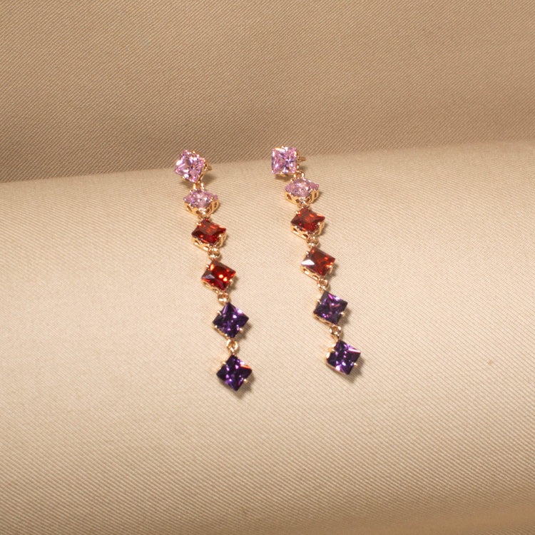 Plum Parade Earrings