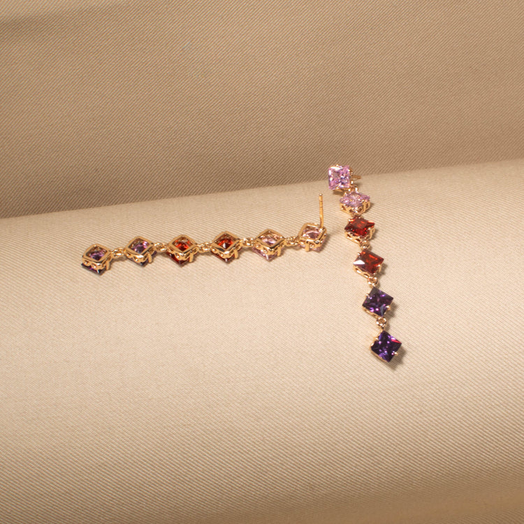 Plum Parade Earrings