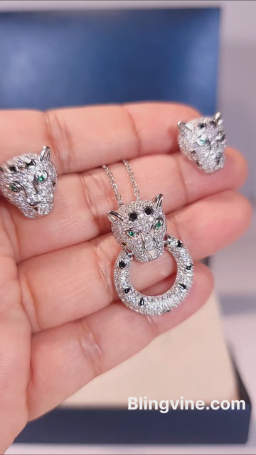 Panther Pendant Set