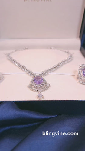 Lavender Necklace Set BV Live 1104