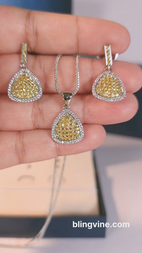 Yellow Pendant Set BV live 0805