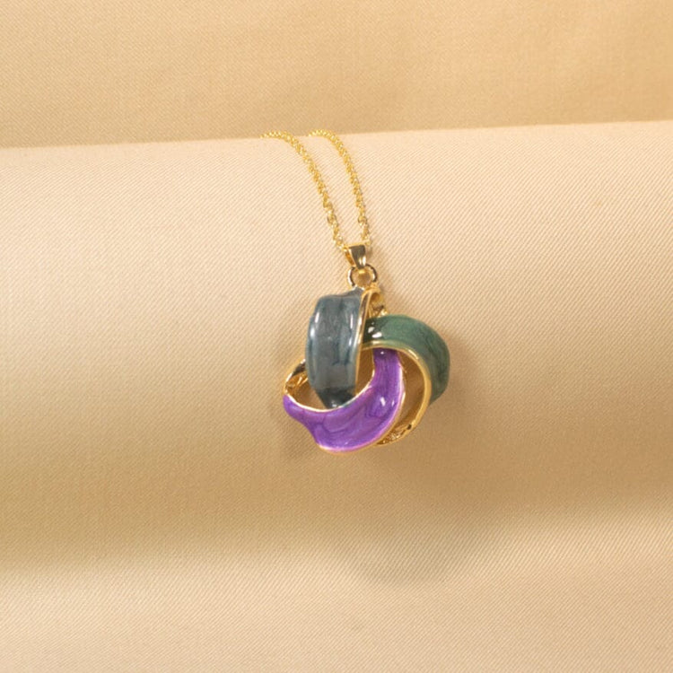 Purple Fusion Pendant Set