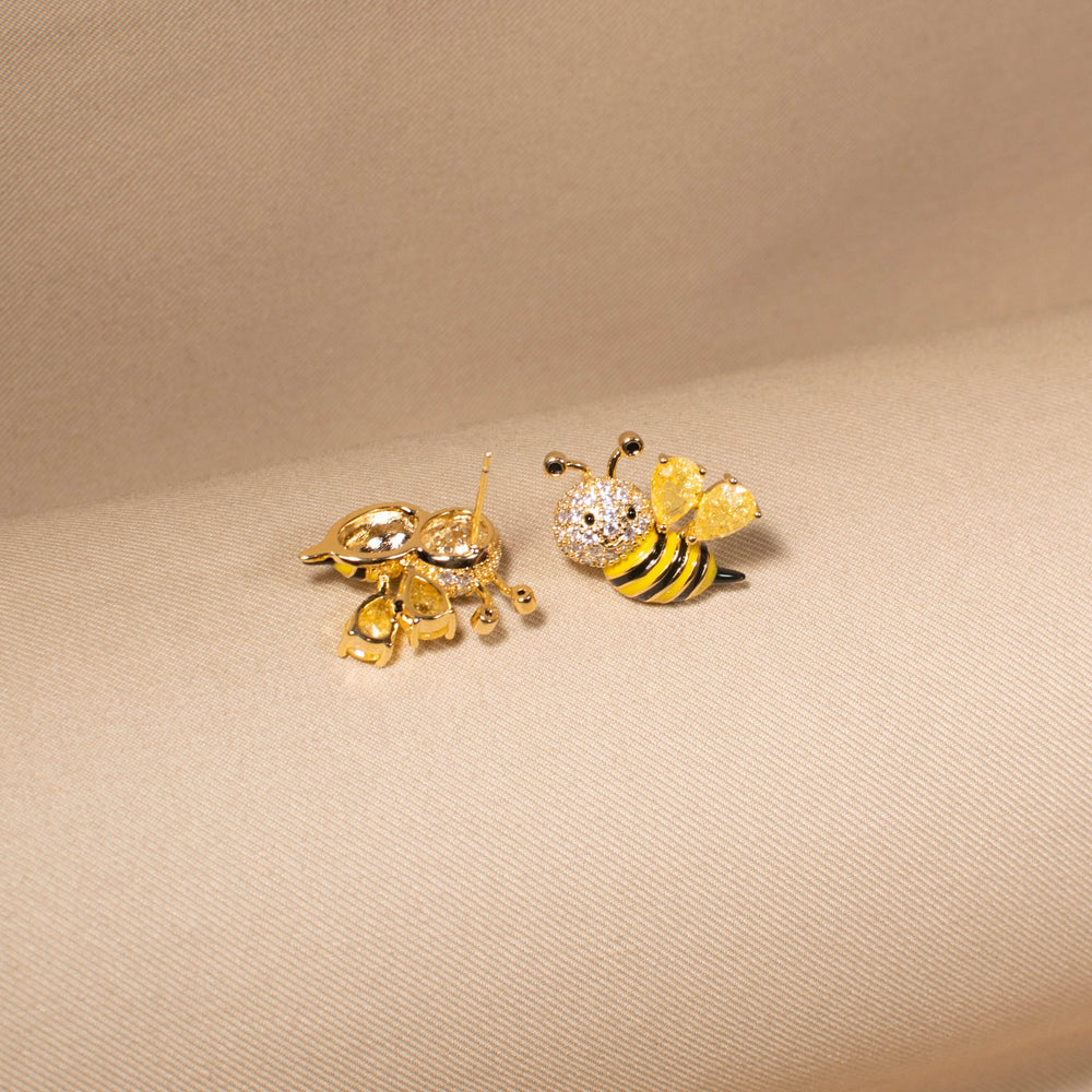 Queen Bee Sparkle Studs