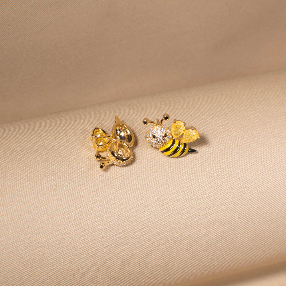 Queen Bee Sparkle Studs