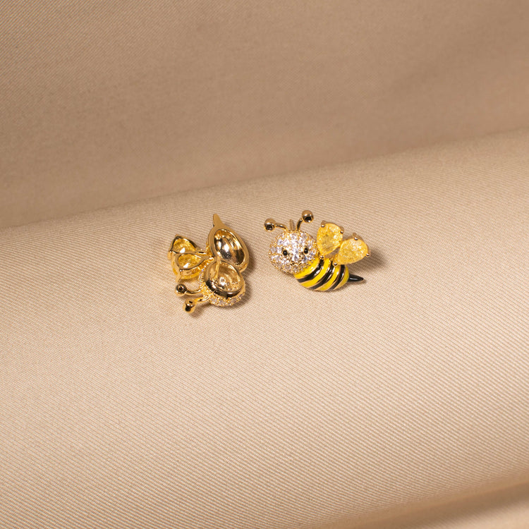 Queen Bee Sparkle Studs