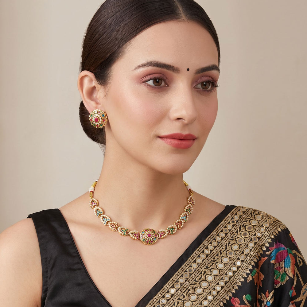 Rangoli Festive Jadau Set