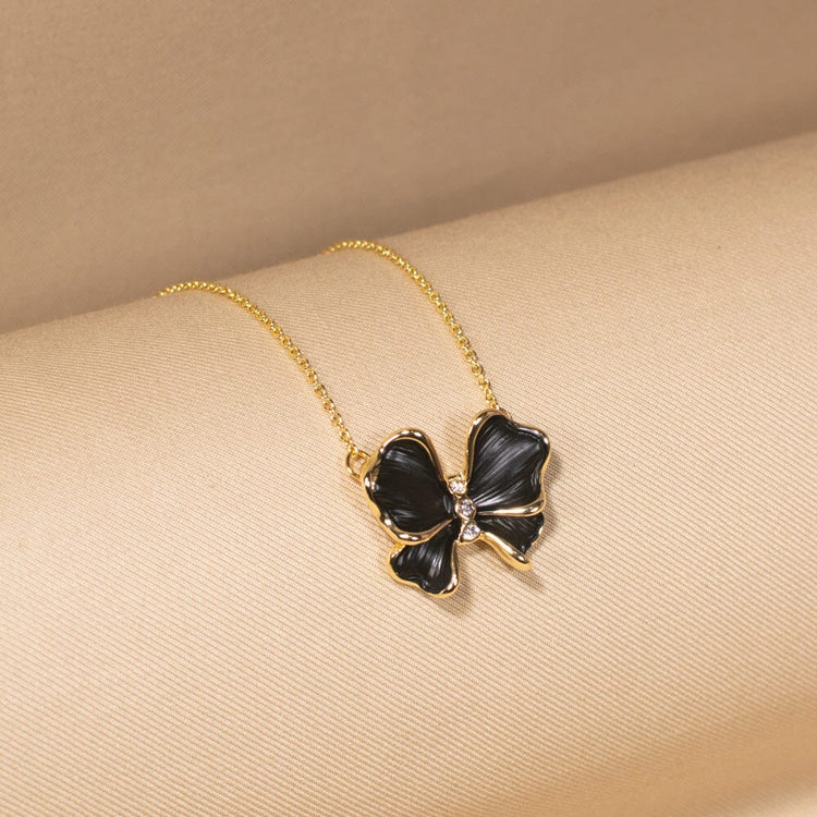 Regal Bow Pendant Set - Minima Collection