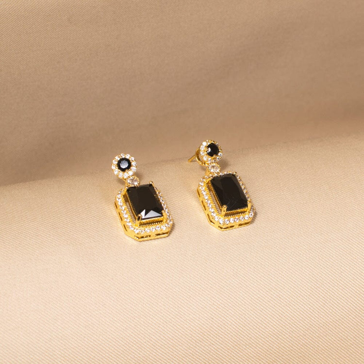 Regal Cushion Pendant Set-Black-Minima Collection