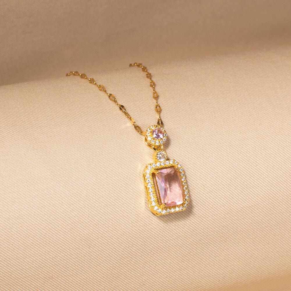 Regal Cushion Pendant Set-Pink-Minima Collection