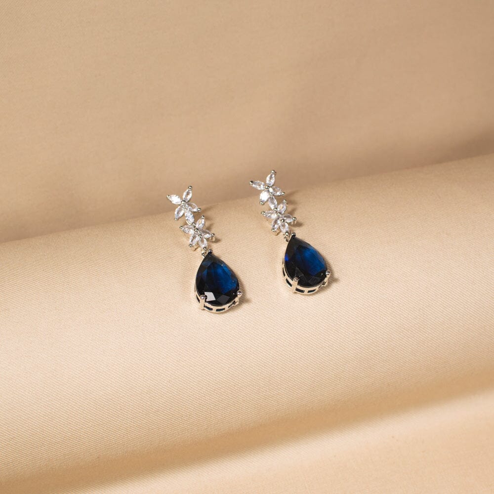 Regal Splendor Necklace Set - Blue