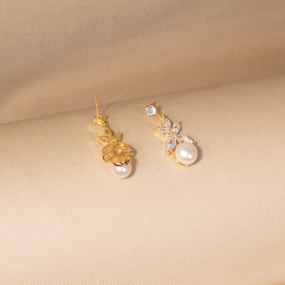 Rhea Earrings - Freshwater Pearl Collection