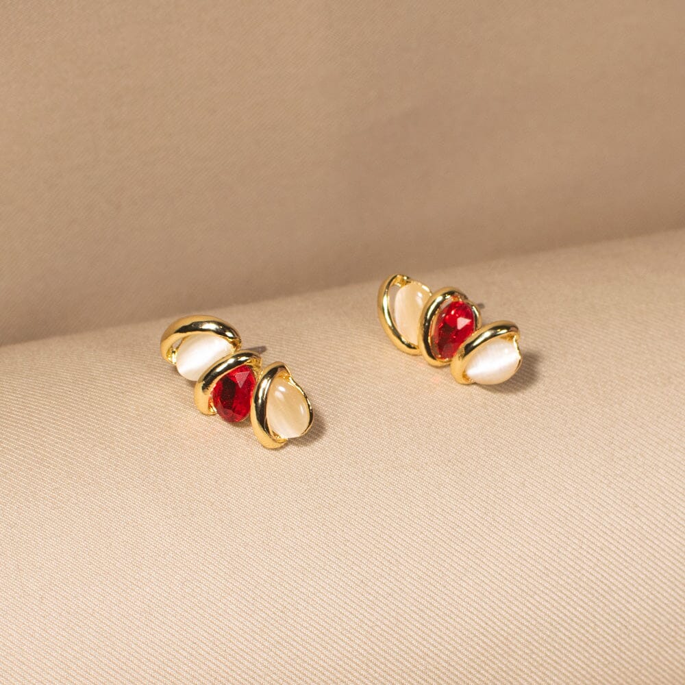 Romilly Pendant Set - Red