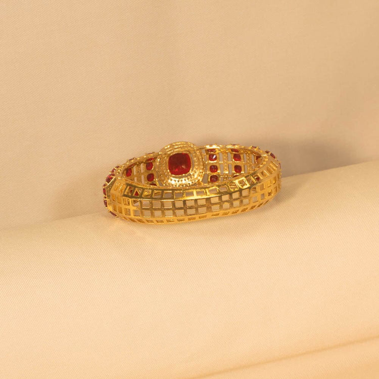 Roohani Openable Kada - Red - Pratha Collection