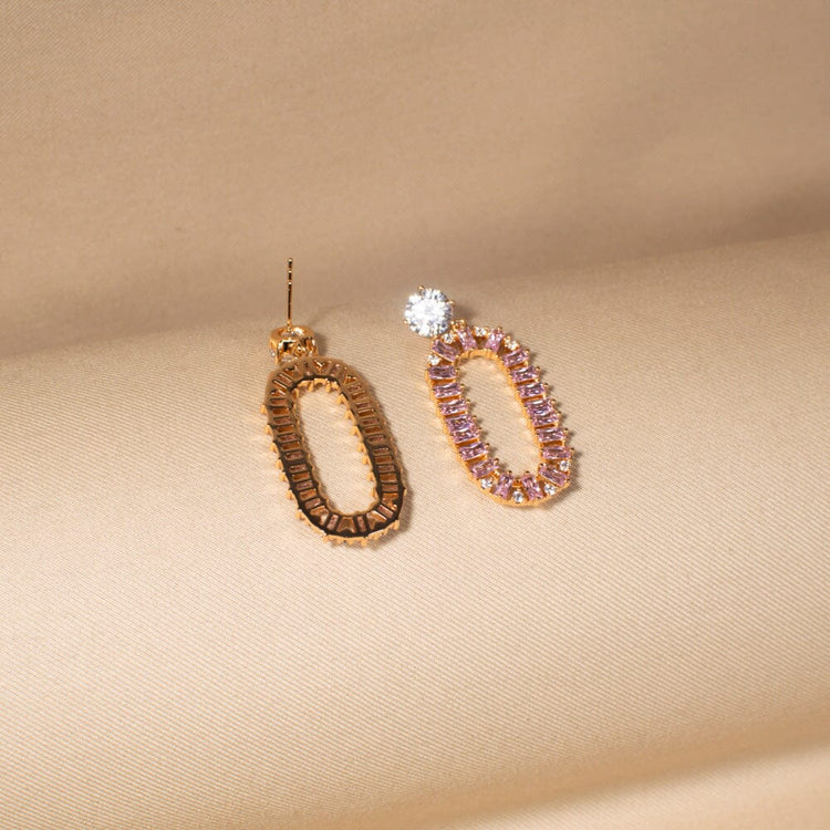 Rose Radiant Link Earrings