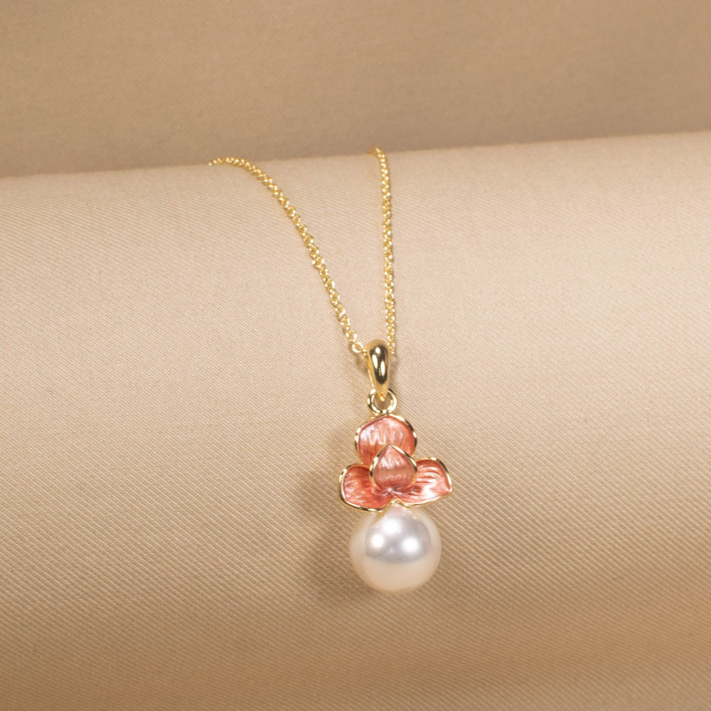 Roseate Blossom Pearl Set