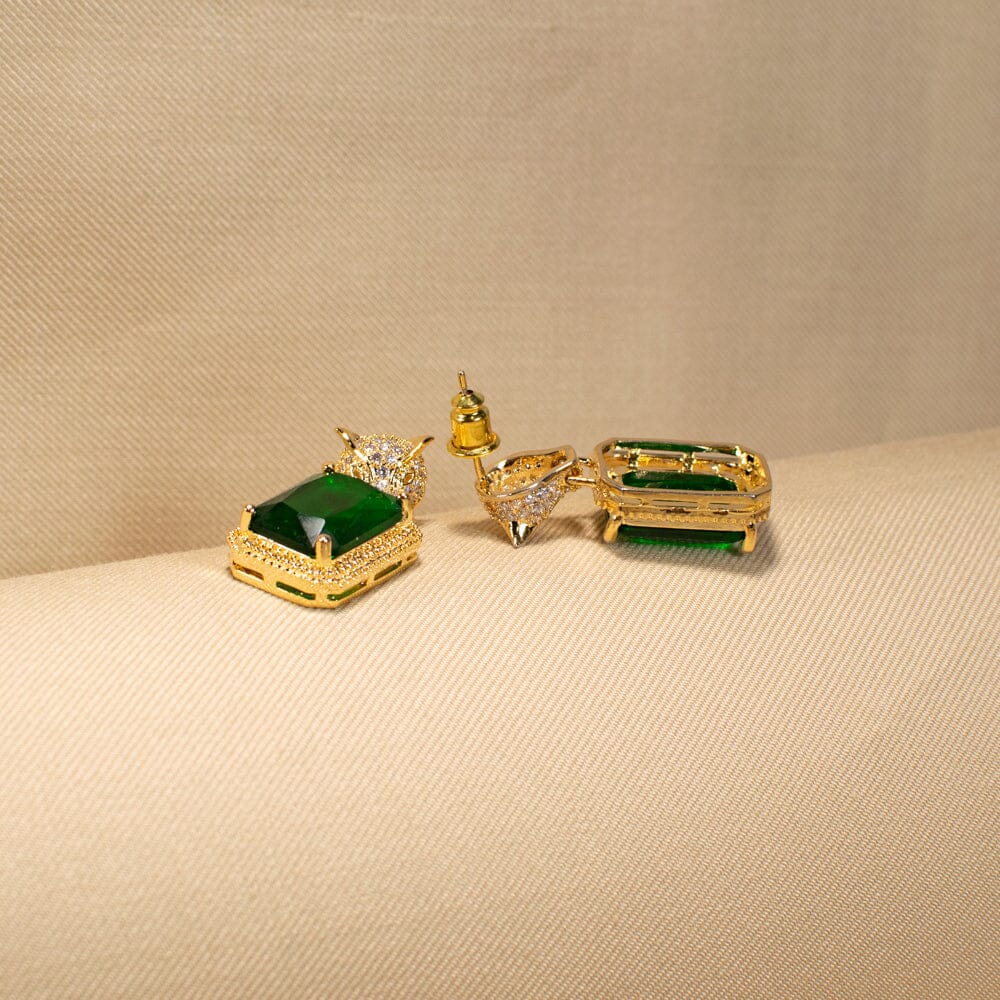 Royal Emerald Luxury Studs