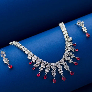 Royal Ruby Necklace Set