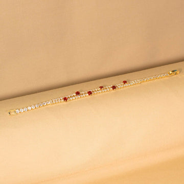 Rubyraze Bracelet - Glitterati Collection