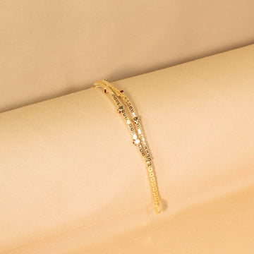 Rubyraze Bracelet - Glitterati Collection