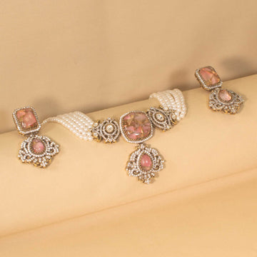 Ruhaniya Necklace Set - Pratha Collection