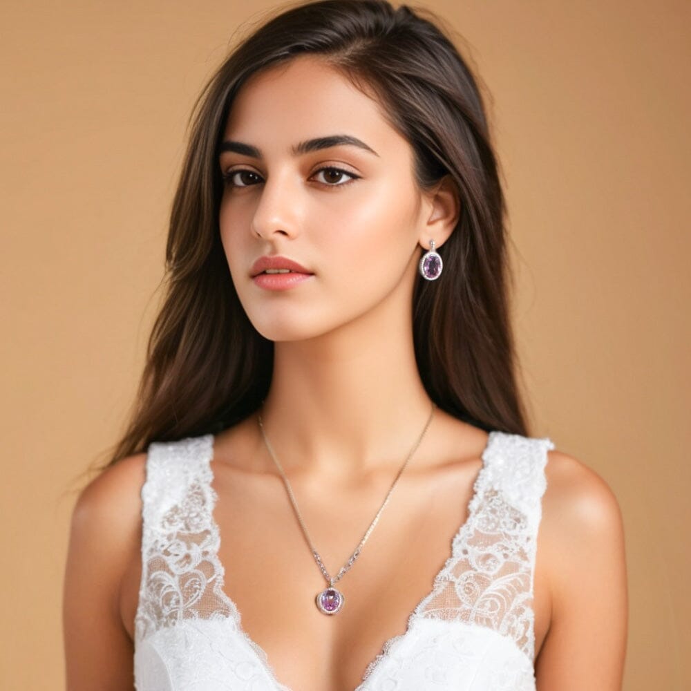 Saphira Pendant Set -Minima Collection
