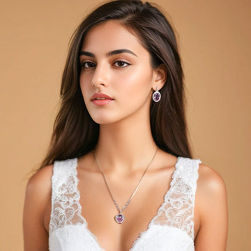 Saphira Pendant Set -Minima Collection