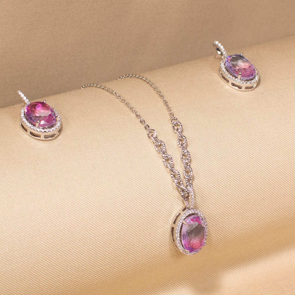Saphira Pendant Set -Minima Collection