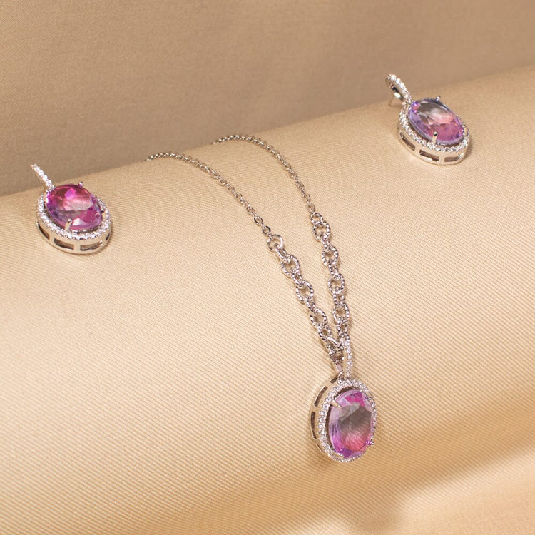 Saphira Pendant Set -Minima Collection